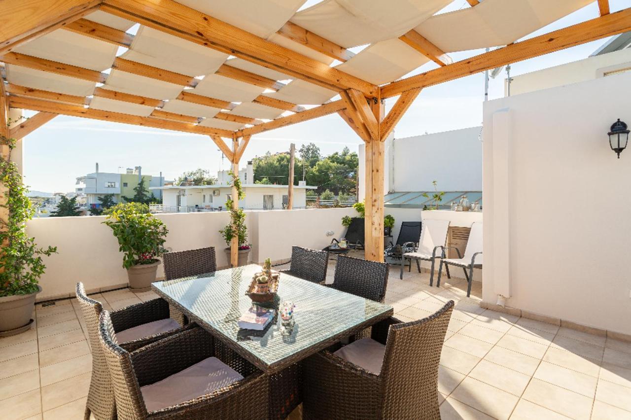 Villa Milo Luxury House -Free Airport Pick Up-10Min Drive Markópoulon Esterno foto